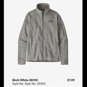 Patagonia Fleece Full-Zip Jacket - grey - size L